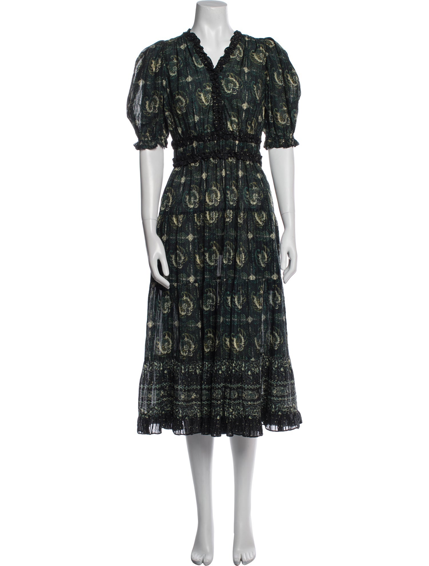 Ulla Johnson Printed Long Dress