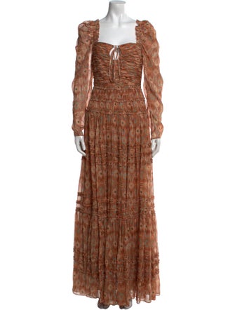 Ulla Johnson Silk Long Dress