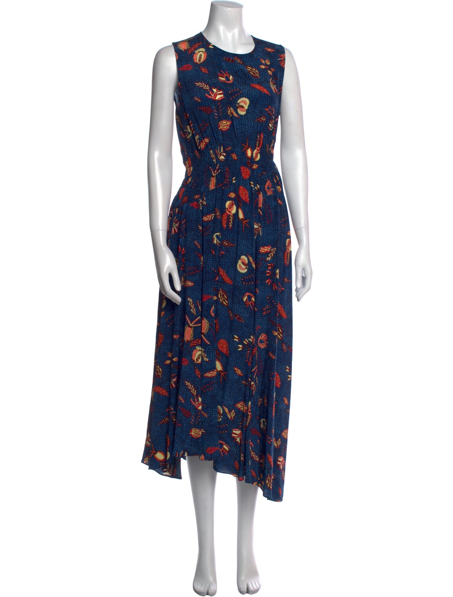 Ulla Johnson Silk Midi Length Dress