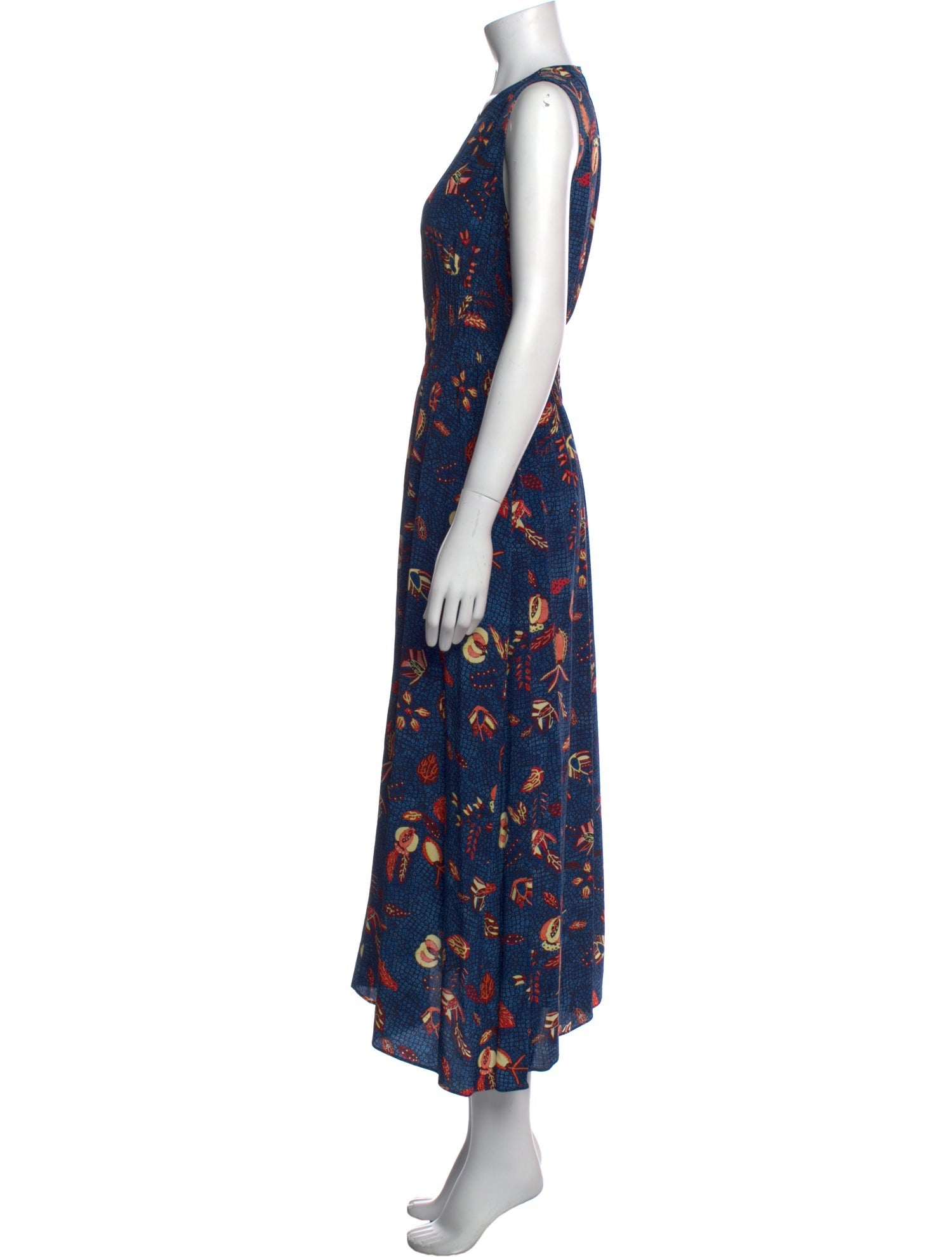 Ulla Johnson Silk Midi Length Dress
