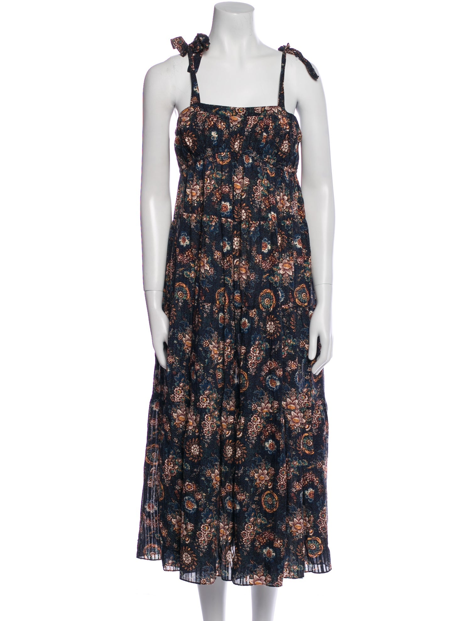 Ulla Johnson Floral Print Long Dress