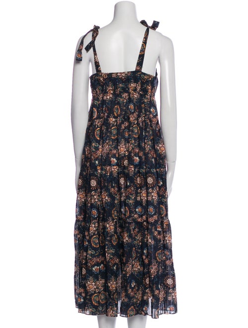Ulla Johnson Floral Print Long Dress