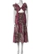 Ulla Johnson Floral Print Long Dress