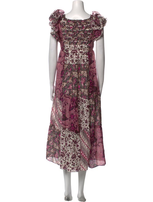 Ulla Johnson Floral Print Long Dress