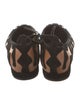 Ulla Johnson Suede Animal Print Ballet Flats