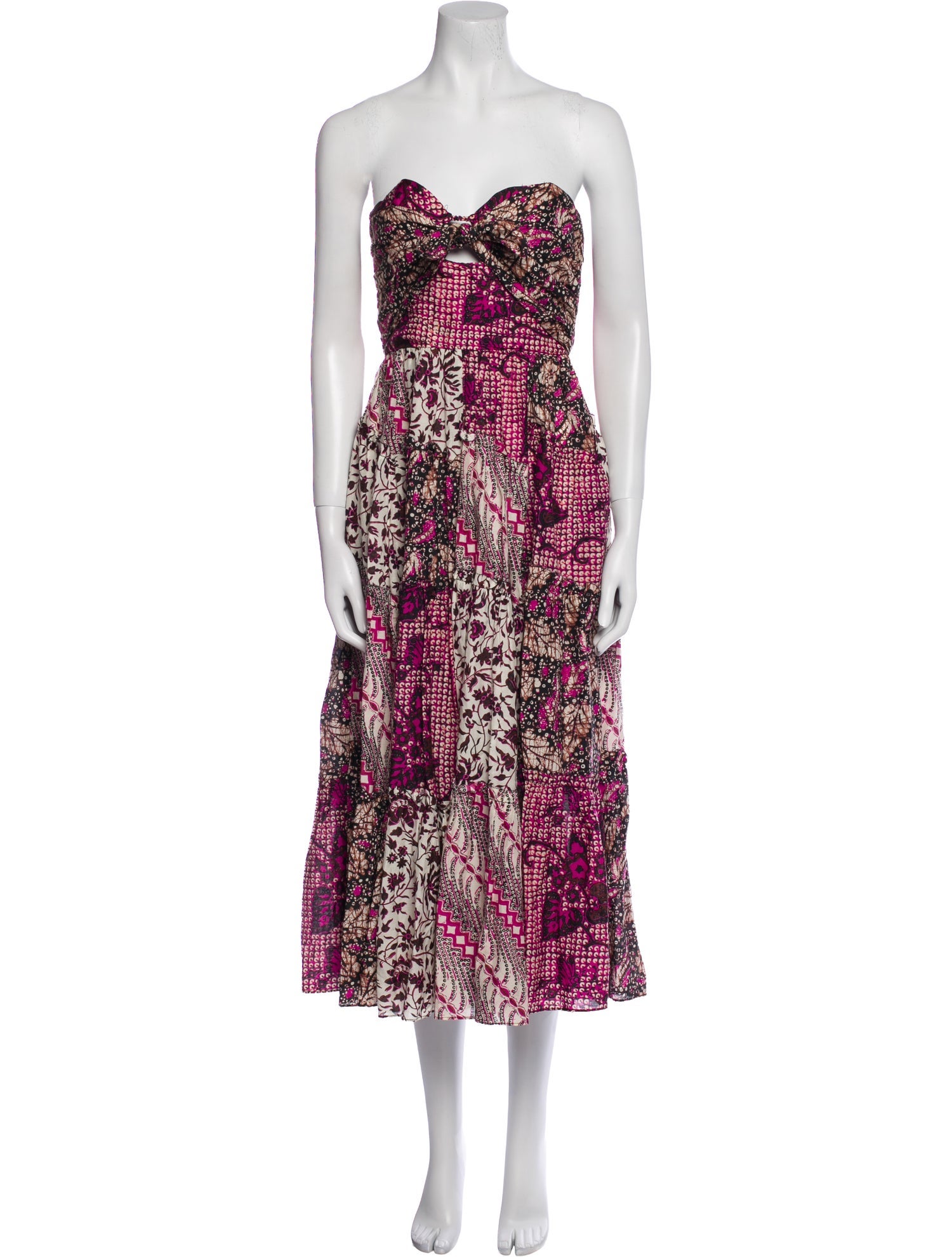 Ulla Johnson Printed Midi Length Dress