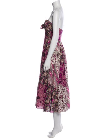 Ulla Johnson Printed Midi Length Dress