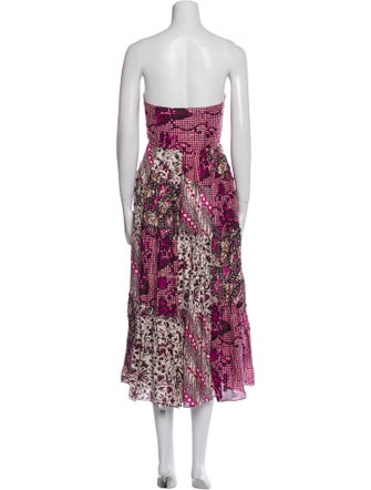 Ulla Johnson Printed Midi Length Dress