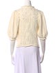 Ulla Johnson Crochet Crew Neck Sweater