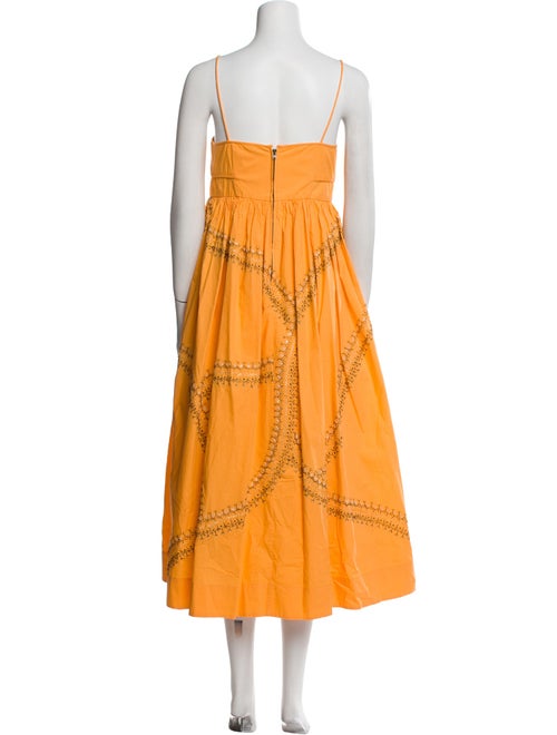 Ulla Johnson Square Neckline Long Dress