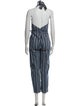 Ulla Johnson Striped Halterneck Jumpsuit