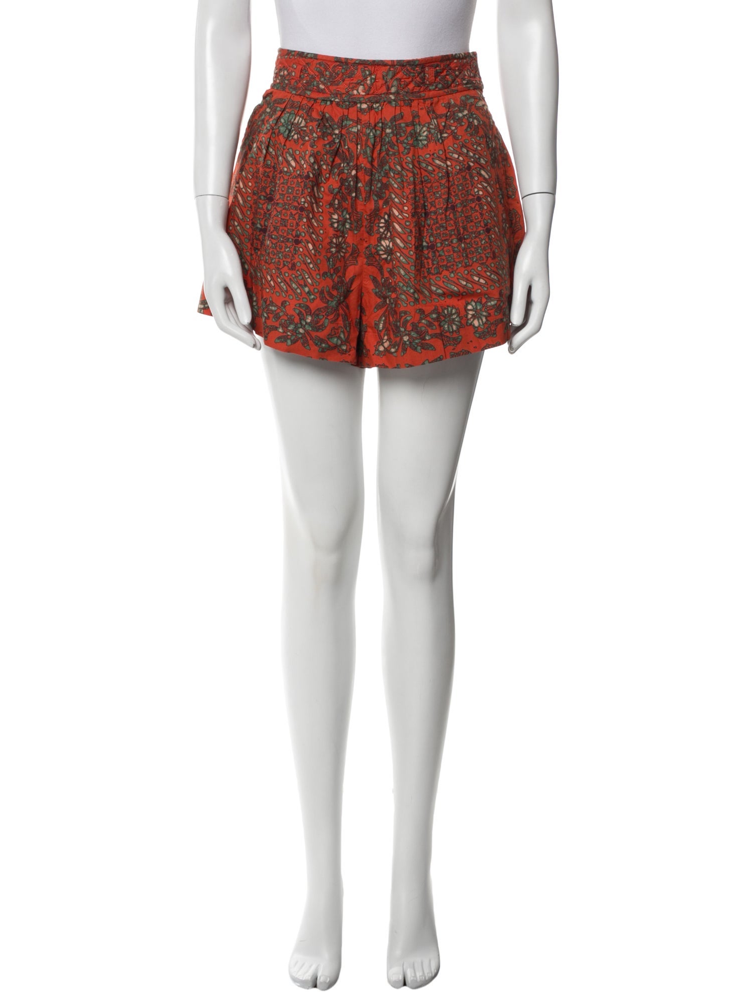 Ulla Johnson Printed Mini Shorts
