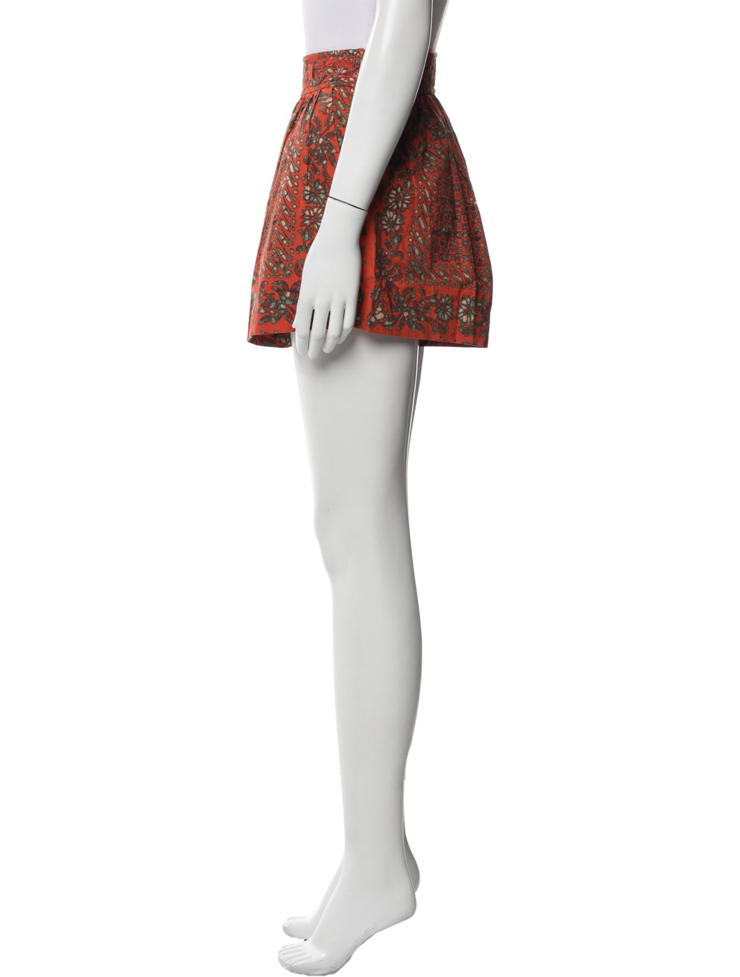 Ulla Johnson Printed Mini Shorts