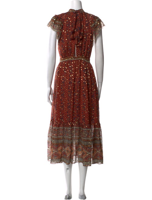 Ulla Johnson Silk Midi Length Dress