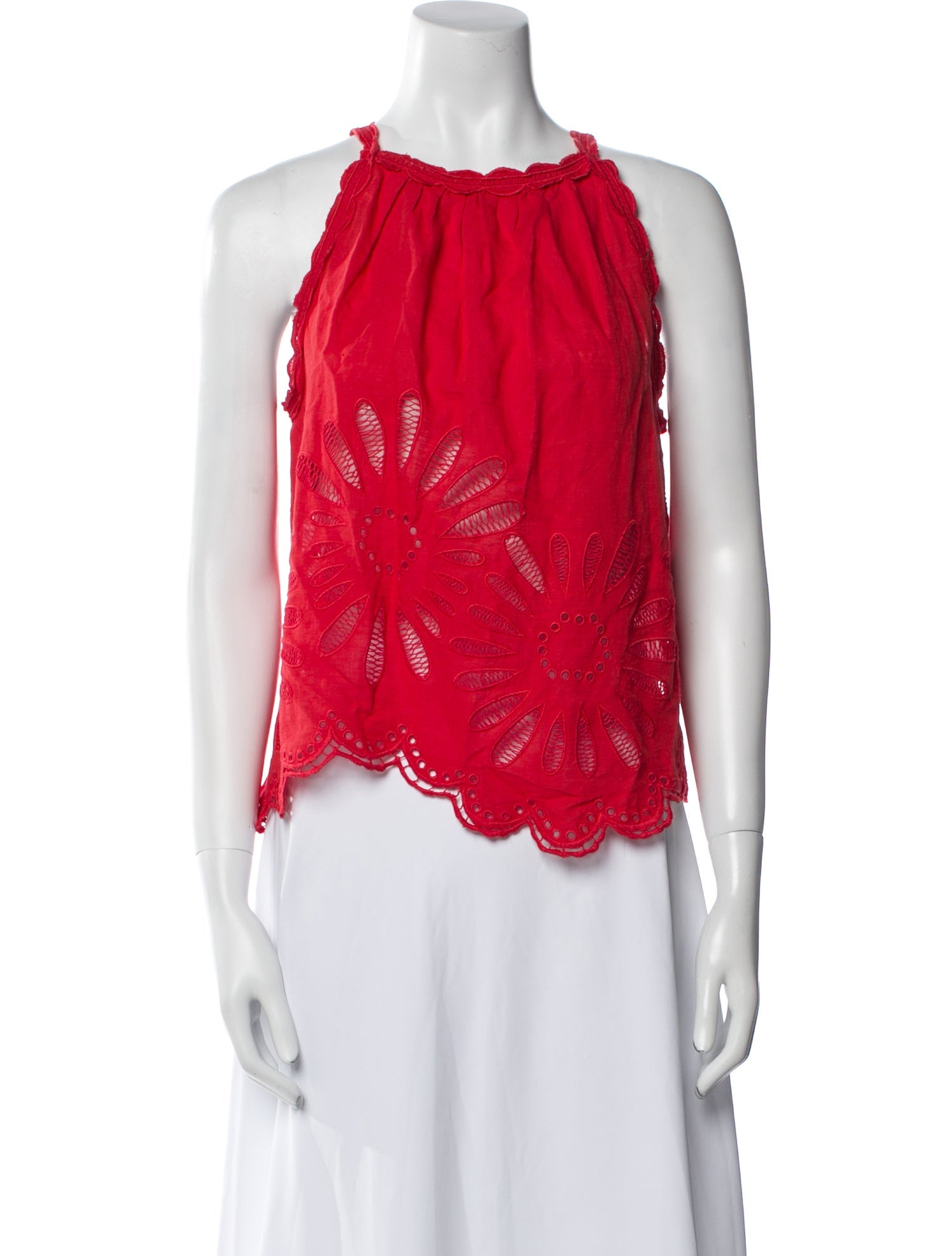 Ulla Johnson Halterneck Sleeveless Blouse