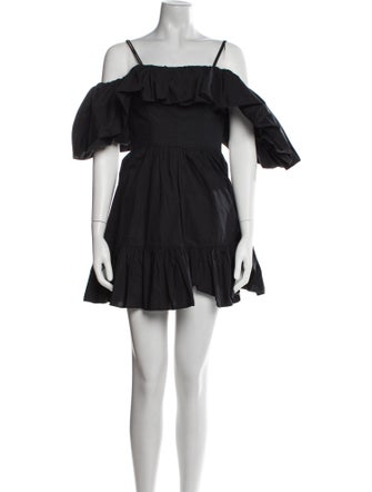 Ulla Johnson Square Neckline Mini Dress