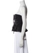 Ulla Johnson Strapless Crop Top