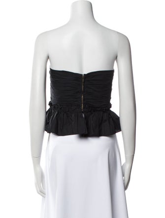 Ulla Johnson Strapless Crop Top