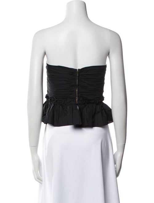 Ulla Johnson Strapless Crop Top