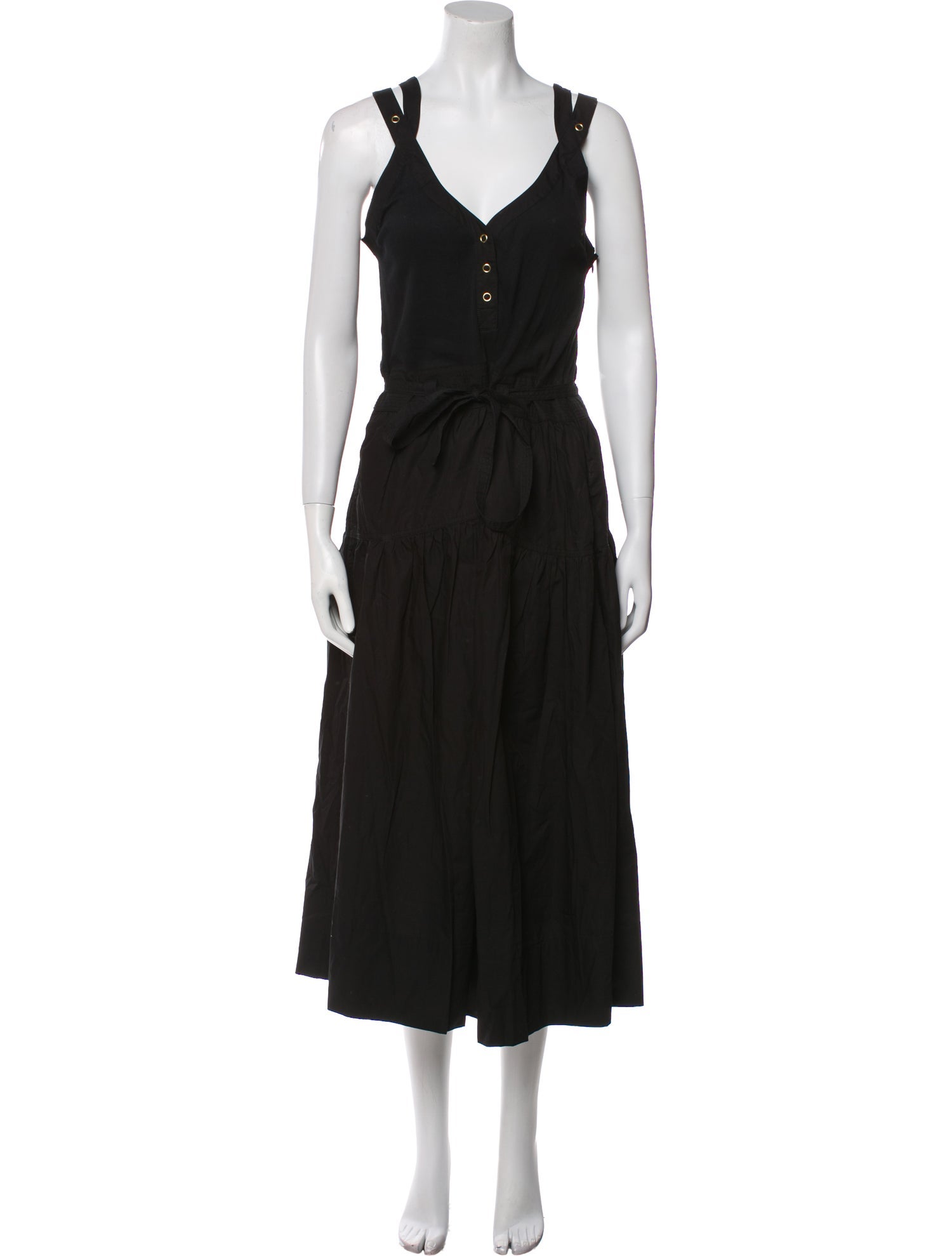 Ulla Johnson V-Neck Long Dress