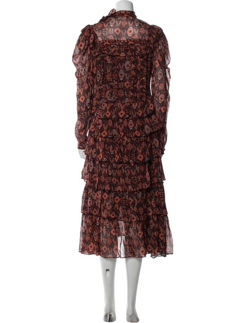 Ulla Johnson Silk Midi Length Dress
