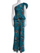 Ulla Johnson Corduroy Floral Print Jumpsuit