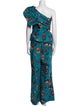 Ulla Johnson Corduroy Floral Print Jumpsuit