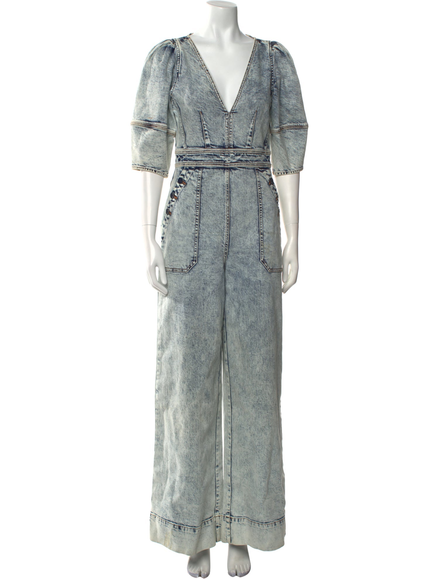 Ulla Johnson V-Neck Jumpsuit