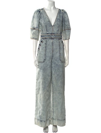Ulla Johnson V-Neck Jumpsuit