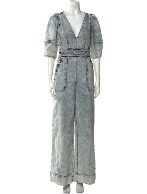 Ulla Johnson V-Neck Jumpsuit