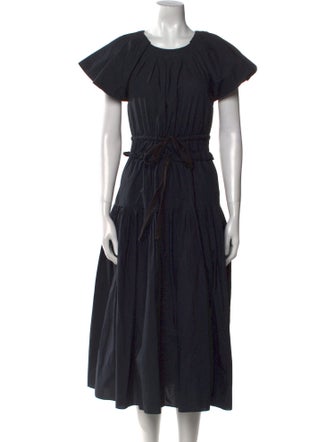 Ulla Johnson Crew Neck Long Dress