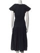Ulla Johnson Crew Neck Long Dress