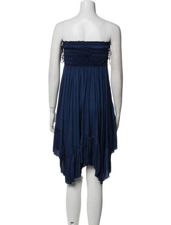 Ulla Johnson Strapless Knee-Length Dress