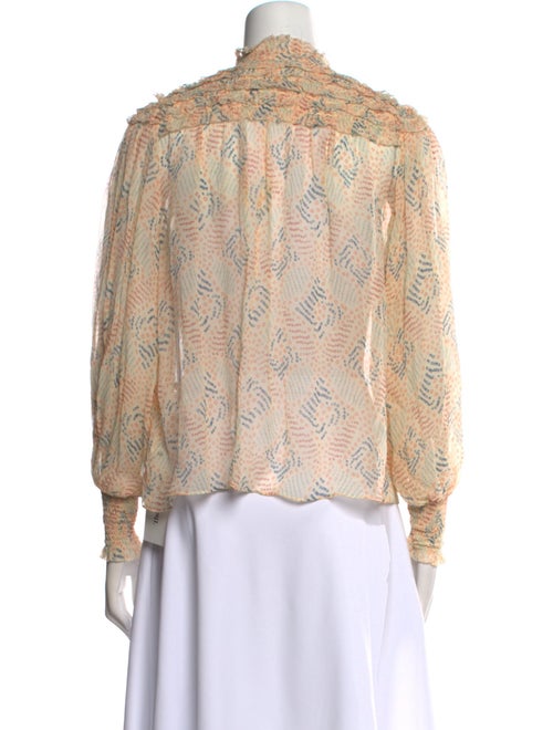 Ulla Johnson Silk Printed Blouse