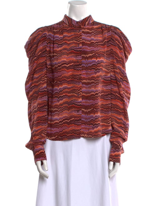 Ulla Johnson Silk Printed Blouse