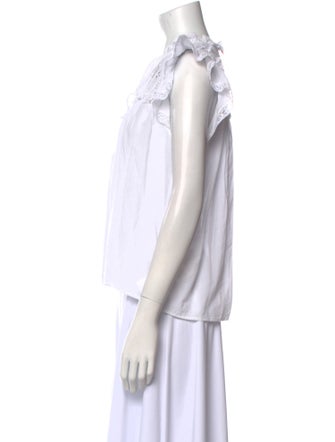 Ulla Johnson V-Neck Sleeveless Blouse