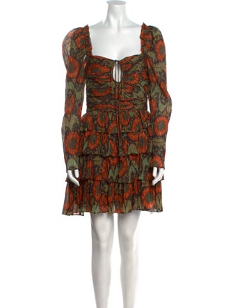 Ulla Johnson Printed Mini Dress