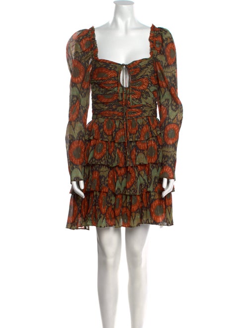 Ulla Johnson Printed Mini Dress