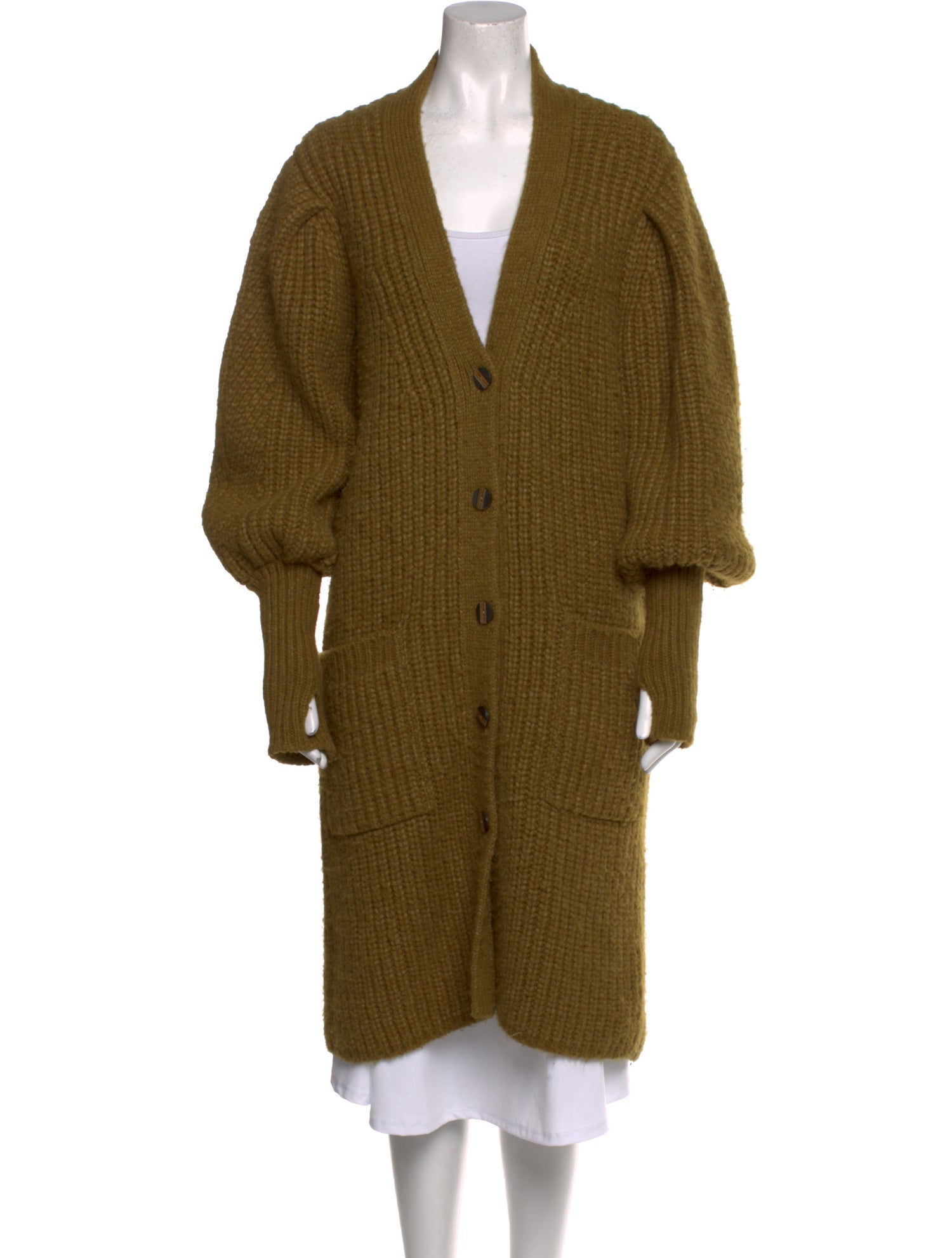 Ulla Johnson Baby Alpaca V-Neck Sweater