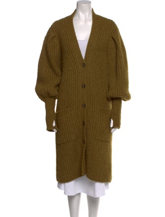 Ulla Johnson Baby Alpaca V-Neck Sweater