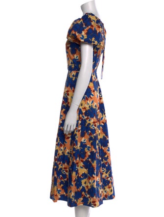 Ulla Johnson Floral Print Long Dress