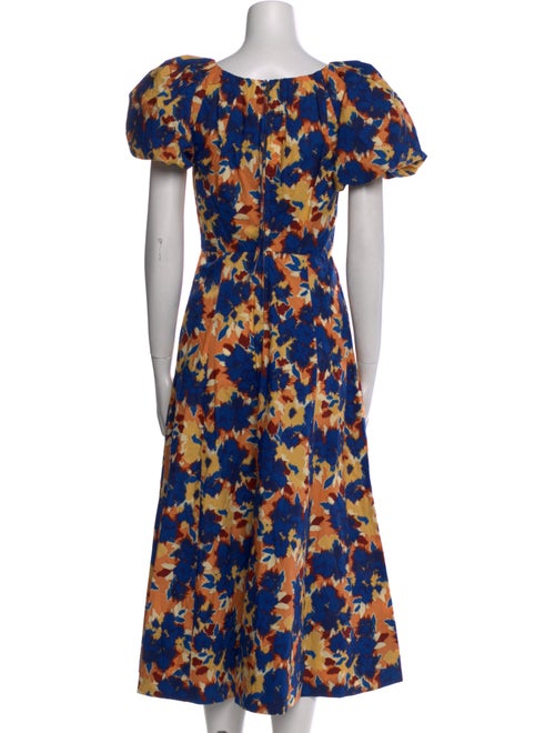 Ulla Johnson Floral Print Long Dress