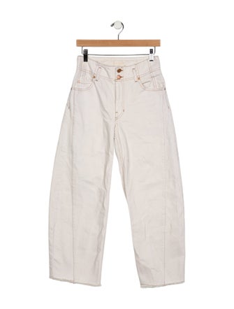 Ulla Johnson Mid-Rise Wide Leg Jeans
