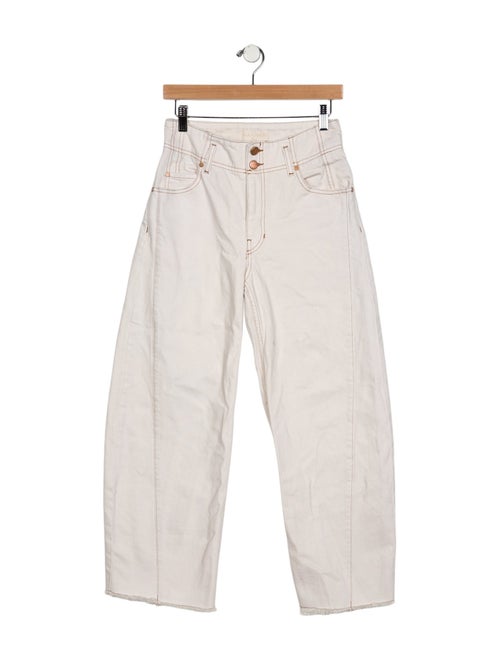 Ulla Johnson Mid-Rise Wide Leg Jeans