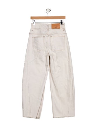 Ulla Johnson Mid-Rise Wide Leg Jeans