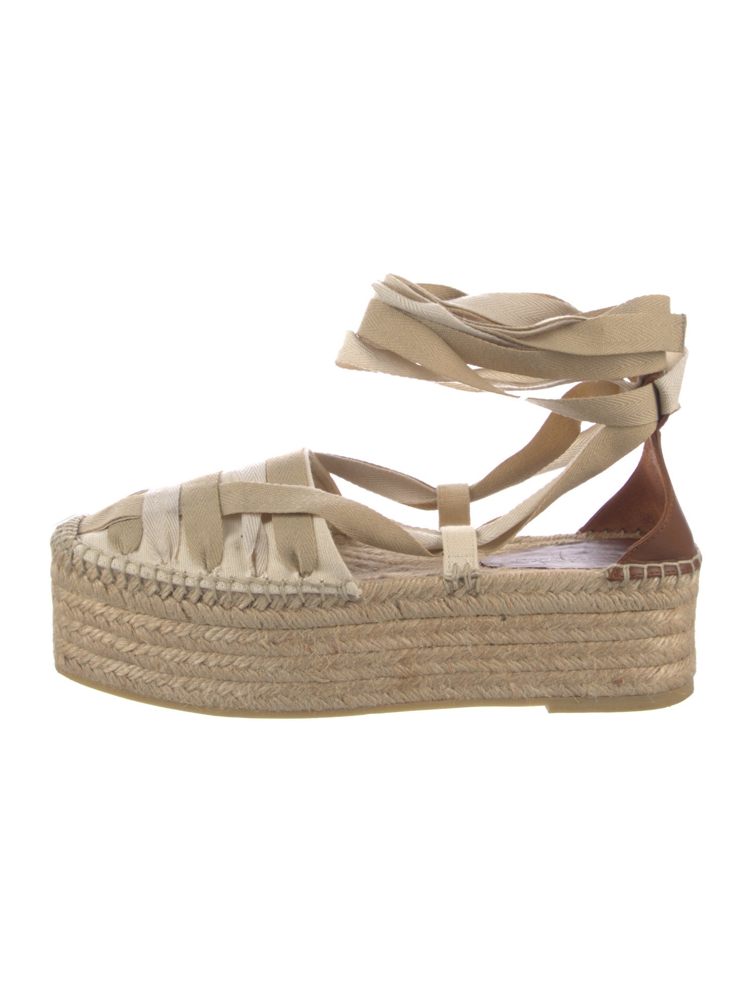 Ulla Johnson Canvas Printed Espadrilles