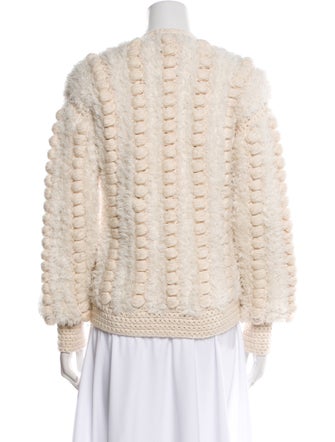 Ulla Johnson Wool Faux Fur Jacket