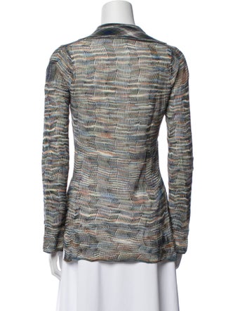 Ulla Johnson Printed V-Neck Sweater