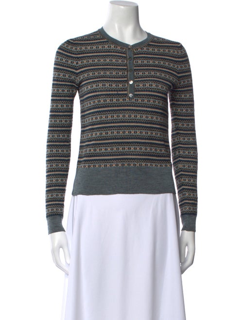 Ulla Johnson Wool Printed Sweater