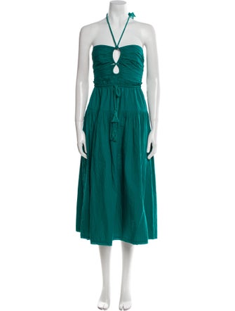 Ulla Johnson Halterneck Midi Length Dress